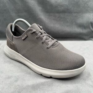 Kizik Madrid Eco-Knit Hands-Free Sneakers Women’s 9 Wide Gray Slip-On